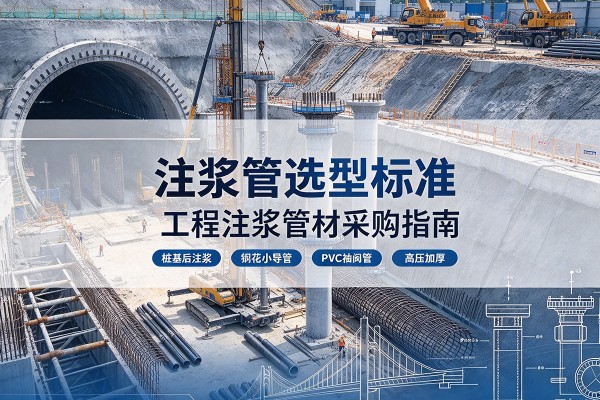 淳化注浆管选型标准